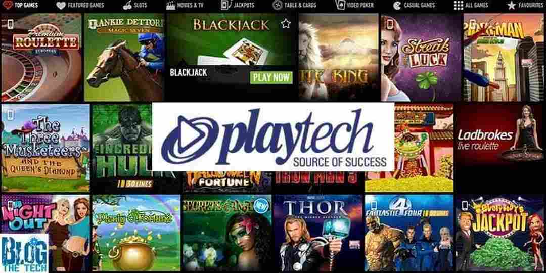 Playtech - Casino trên nền tảng online